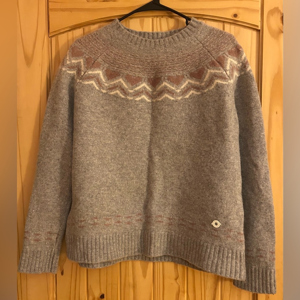 Kari Traa Wool Knit with Ribbed Detail